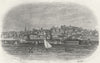 ISLE OF WIGHT. Ryde. IOW c1850 old antique vintage print picture