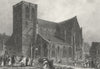 BELGIUM. St Martins Church, Liège. Fussell 1840 old antique print picture