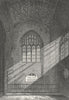 ST EDMUNDS. Chapel, E Dereham Church, Norfolk 1812 old antique print picture