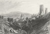 GERMANY. Sonnenberg. SALMON 1840 old antique vintage print picture