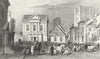 HERTFORDSHIRE. St Alban's. DUGDALE c1840 old antique vintage print picture