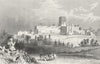 HERTFORDSHIRE. St Albans Abbey. DUGDALE c1840 old antique print picture