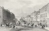 HERTFORDSHIRE. Watford. DUGDALE c1840 old antique vintage print picture