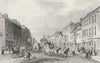 HERTFORDSHIRE. Watford. DUGDALE c1840 old antique vintage print picture