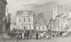 HERTFORDSHIRE. St Alban's. DUGDALE c1840 old antique vintage print picture
