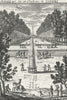 FRANCE. LIV III De la Planimetrie 1702 old antique vintage print picture