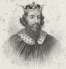 PORTRAITS. King Alfred the Great ; Crown c1830 old antique print picture