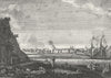 FRANCE. Dieppe, Dept of Lower Seine, in c1770 old antique print picture