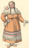 TRIBAL. Mother and baby 1803 old antique vintage print picture