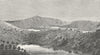 AUSTRALIA. (Mt Gambier, Middle valley lake Craters) c1870 old antique print