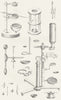 SCIENCE. Microscope 1849 old antique vintage print picture