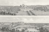 LANDSCAPES. Landscape Gardening 1849 old antique vintage print picture