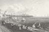 SPAIN. Cadiz. Fullarton-Finden 1850 old antique vintage print picture