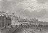 SPAIN. Cadix Cadiz, Public Promenade. Gregoire boats 1876 old antique print