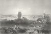 BRIDGES. Sozorney, Trajan bridge. Romania. river tree 1840 old antique print