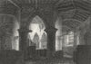 NORTHANTS. St Sepulchre's Church, Northampton 1808 old antique print picture