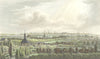 DENMARK. Copenhagen. Kelly Barclay 1840 old antique vintage print picture
