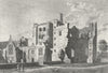 ASHBY. Ashby Zouch, Leics. Leicester Abbey 1784 old antique print picture