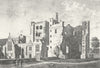 LEICS. Ashby de Zouch, Leicestershire. Grose. 18C 1784 old antique print