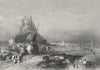 NORTHUMBS. Holy Island. Finden  1842 old antique vintage print picture