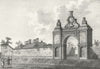 NORTHANTS. Holdenby House. Grose. 18C 1787 antique vintage print picture