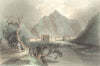 GERMANY. Ems, Lahn, Rhine  1840 old antique vintage print picture