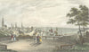 GERMANY. Hamburg. Kelly Barclay 1840 old antique vintage print picture