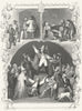 GERMANY. Students(Prince Fools). student life. Payne 1847 old antique print