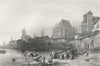 GERMANY. Cologne, Rhine. Wright 1840 old antique vintage print picture