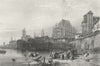 GERMANY. Cologne, Rhine. Wright 1841 old antique vintage print picture
