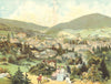 BADEN BADEN. Baden. Walther  1880 old antique vintage print picture
