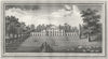LONDON. Princess Dowagers Palace, Kew. Chamberlain c1769 old antique print