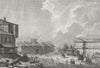 TURKEY. Palais de l'Aga d'Eski-Hissar c1820 old antique vintage print picture
