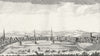 LEICESTER. Perspective, in Leicestershire. view 1771 old antique print picture
