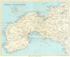 PENZANCE, ST. IVES & LAND'S END. Camborne Hayle Cornwall. WARD LOCK 1963 map