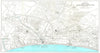 CENTRAL BOURNEMOUTH vintage town/city plan. Dorset. WARD LOCK 1963 old map