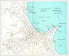 SWANAGE vintage town/city plan. Dorset. WARD LOCK 1963 old vintage map chart