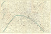 PARIS vintage town/city plan. Paris. WARD LOCK 1965 old vintage map chart