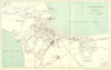 LLANDUDNO vintage town/city plan. Wales. WARD LOCK 1924 old antique map chart