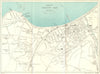 COLWYN BAY vintage town/city plan. Wales. WARD LOCK 1924 old antique map chart