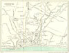 SIDMOUTH vintage town/city plan. Devon. WARD LOCK 1929 old vintage map chart