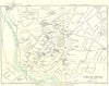 EXETER vintage town/city plan. Devon. WARD LOCK 1929 old vintage map chart