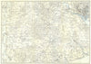 THE NEW FOREST Southampton Ringwood Lyndhurst Beaulieu Hampshire 1930 old map