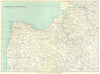 HARTLAND. Bideford Bude Clovelly Torrington Barnstaple. North Devon 1934 map