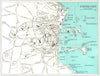 ST PETER PORT vintage town plan. Guernsey Channel Islands. WARD LOCK 1964 map