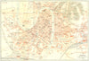 VERONA. Vintage town city map plan. Italy 1927 old vintage chart