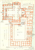 VENICE VENEZIA. Basilica Di San Marco e Palazzo Ducale 1927 old vintage map