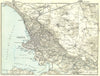 TRIESTE & ENVIRONS. Vintage town city map plan. Italy 1927 old vintage