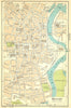 IRELAND. Belfast 1932 old vintage map plan chart