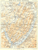 FRANCE. Massif de Grande Chartreuse 1926 old vintage map plan